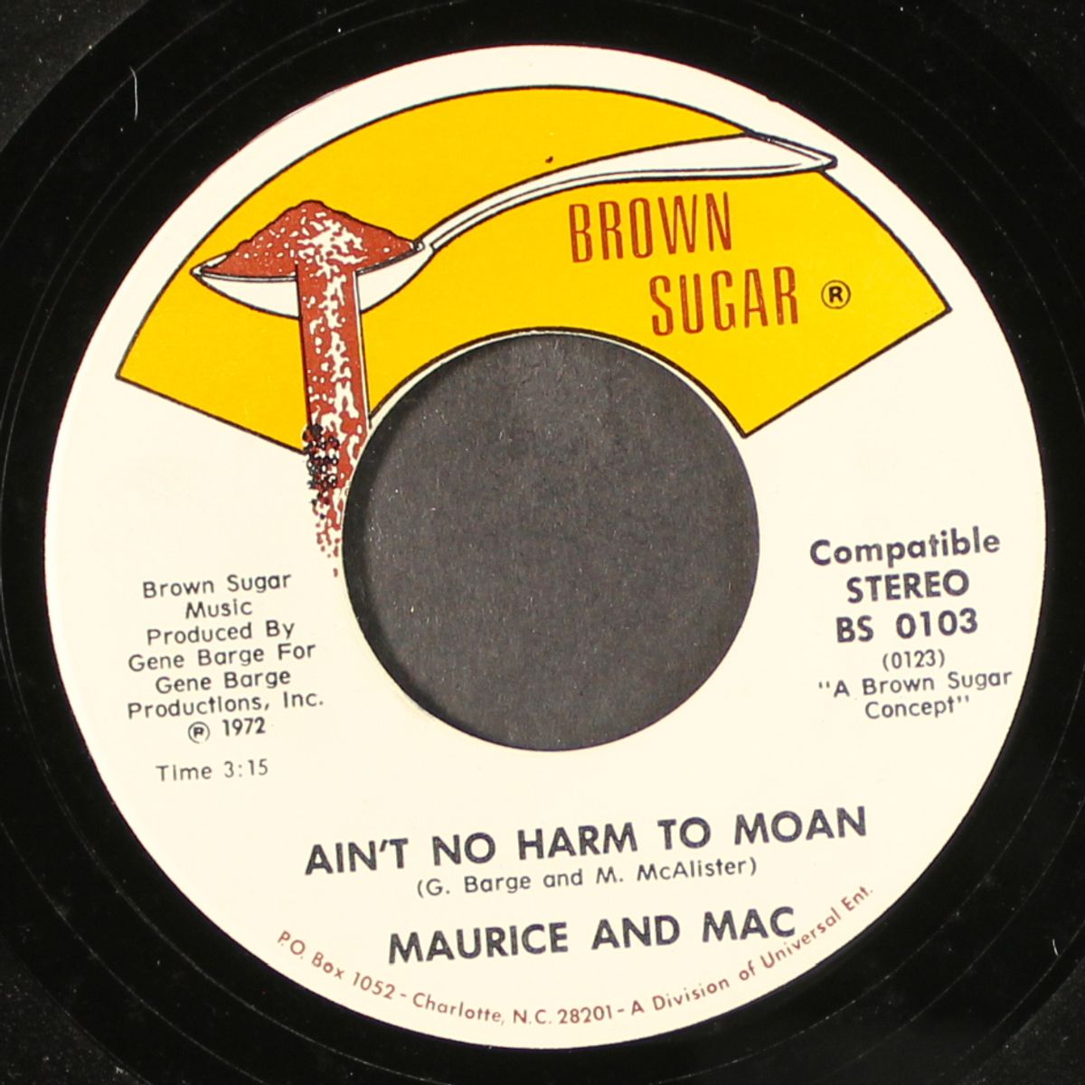 ain't no harm to moan / use that good thing by MAURICE & MAC