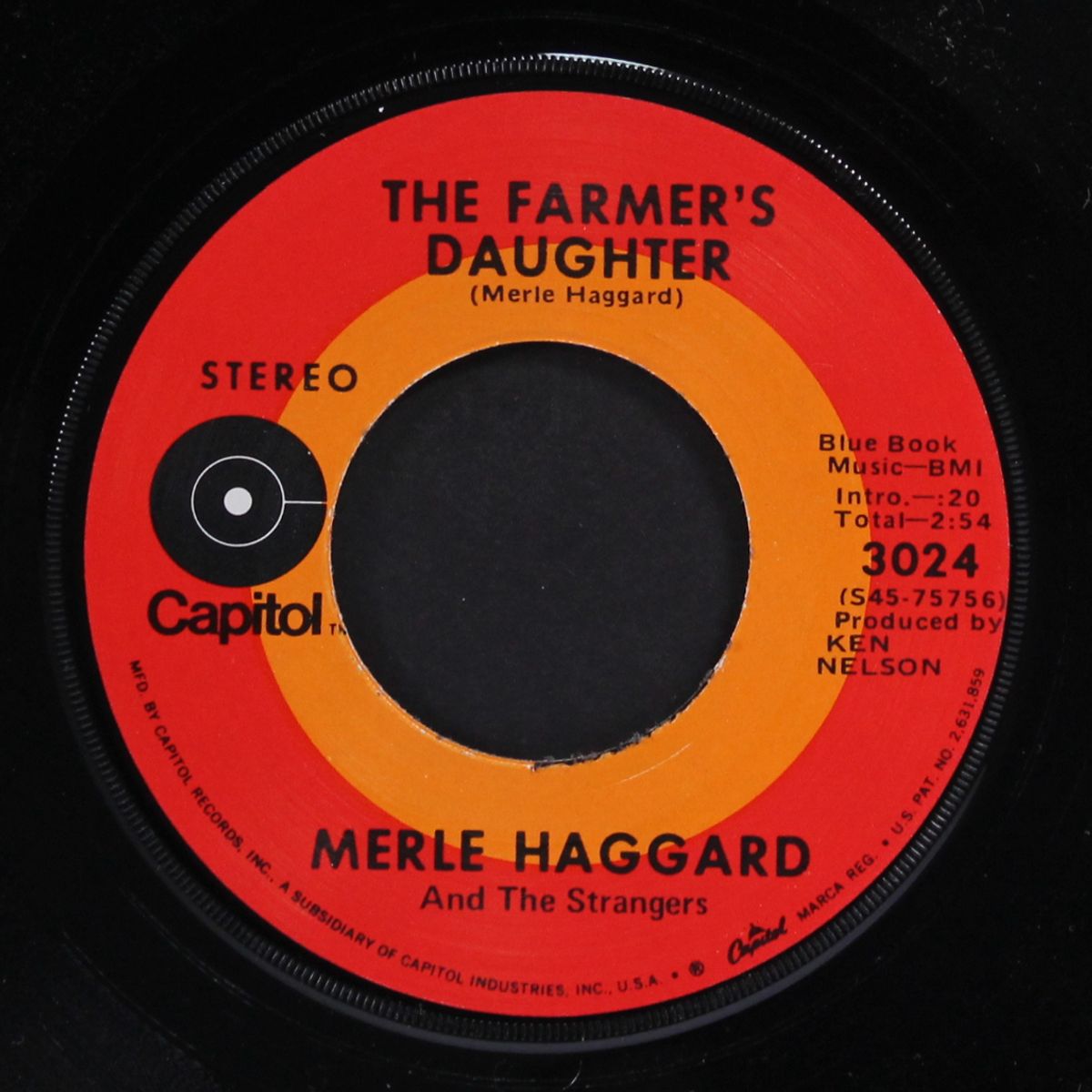 the farmer's daughter / soldier's last letter by MERLE HAGGARD