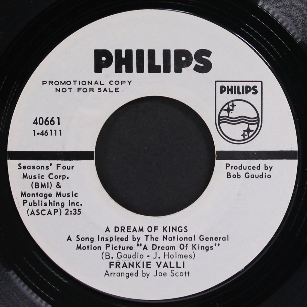 you've got your troubles / a dream of kings by FRANKIE VALLI