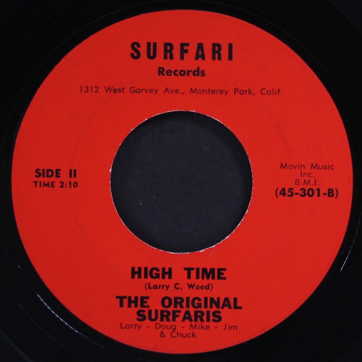 gum dipped slicks / high time by ORIGINAL SURFARIS