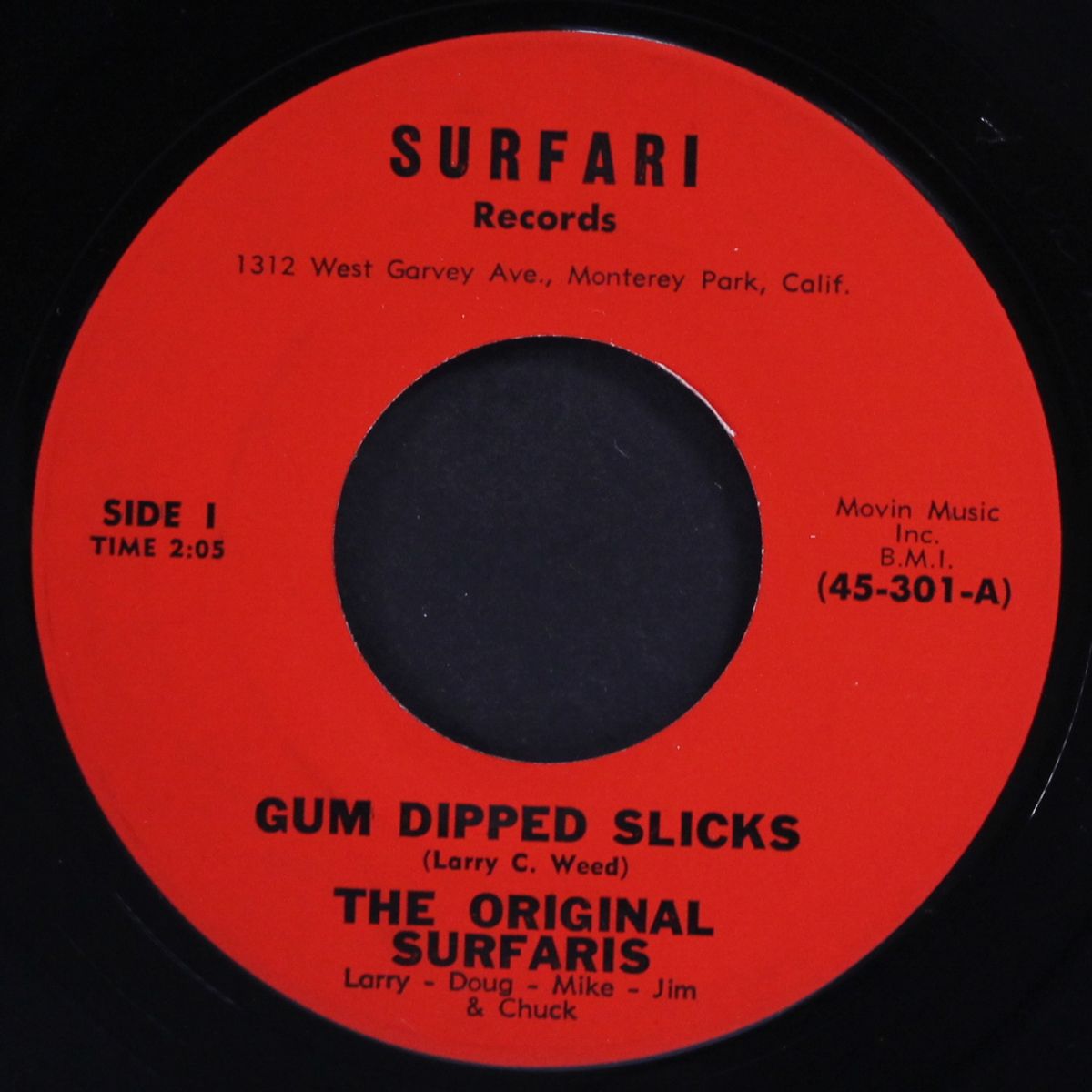 gum dipped slicks / high time by ORIGINAL SURFARIS