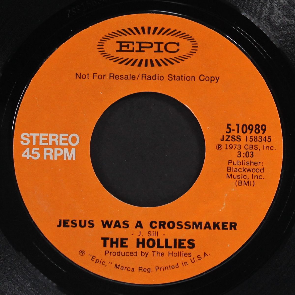 jesus was a crossmaker / mono by HOLLIES