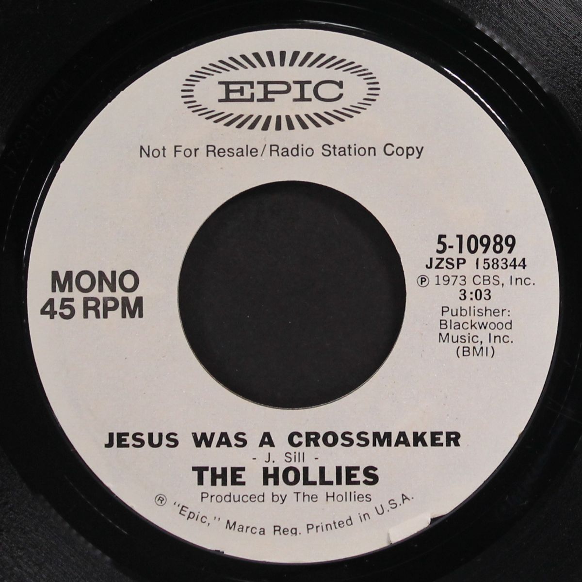 jesus was a crossmaker / mono by HOLLIES