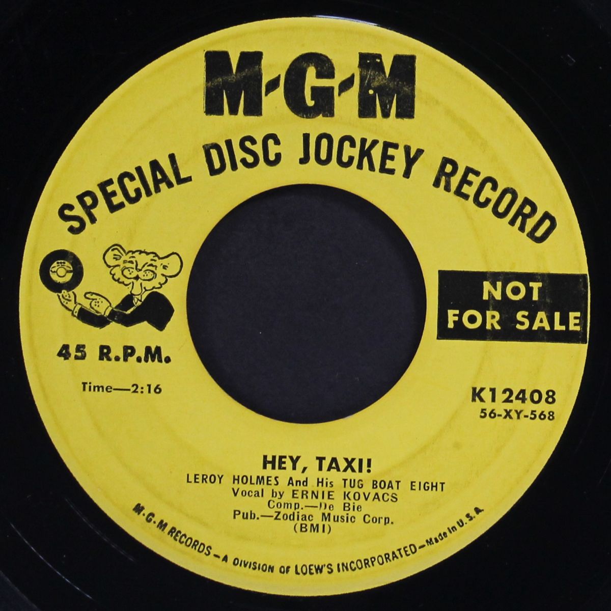 oriental blues / hey, taxi! by LEROY HOLMES