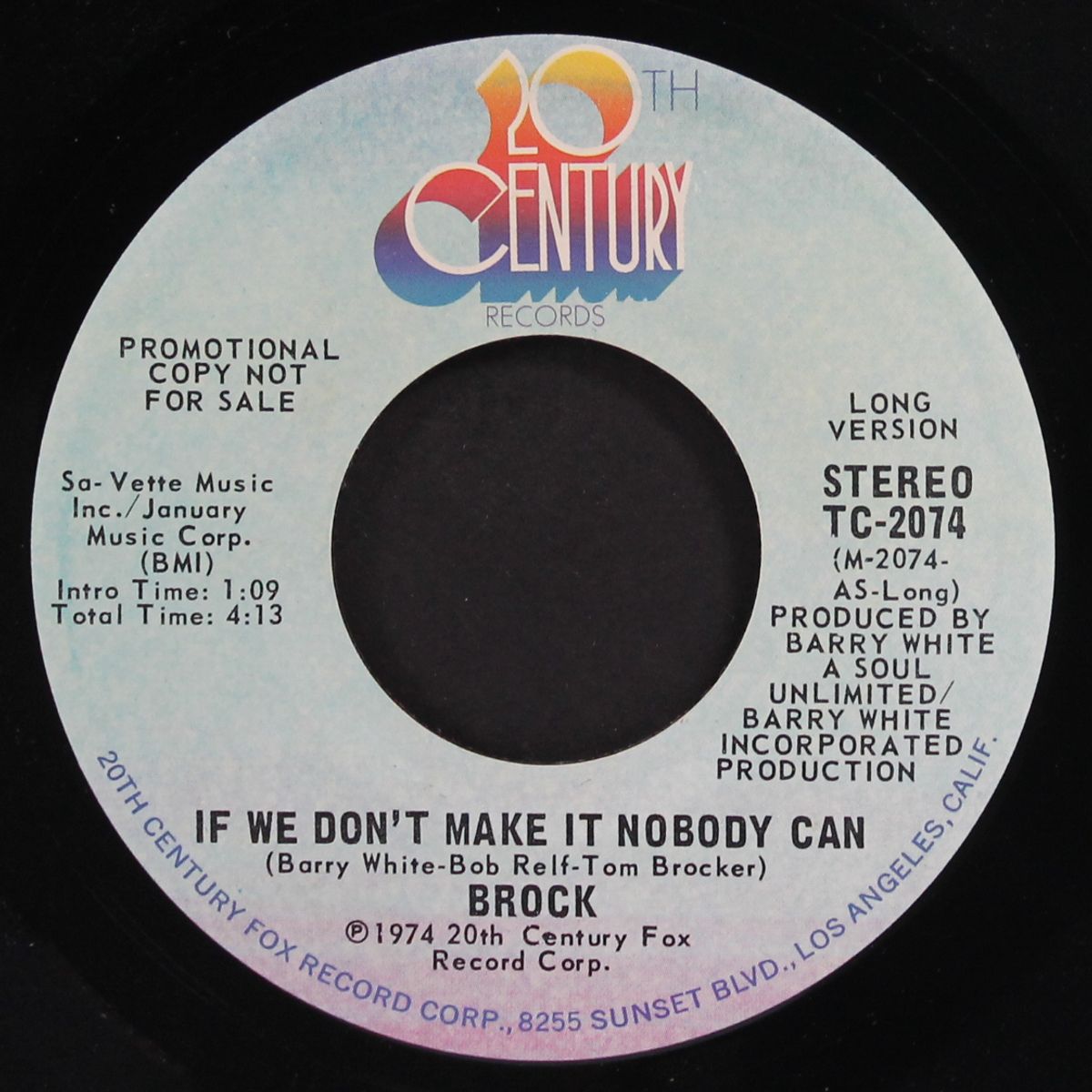 if we don't make it, nobody can / short by BROCK