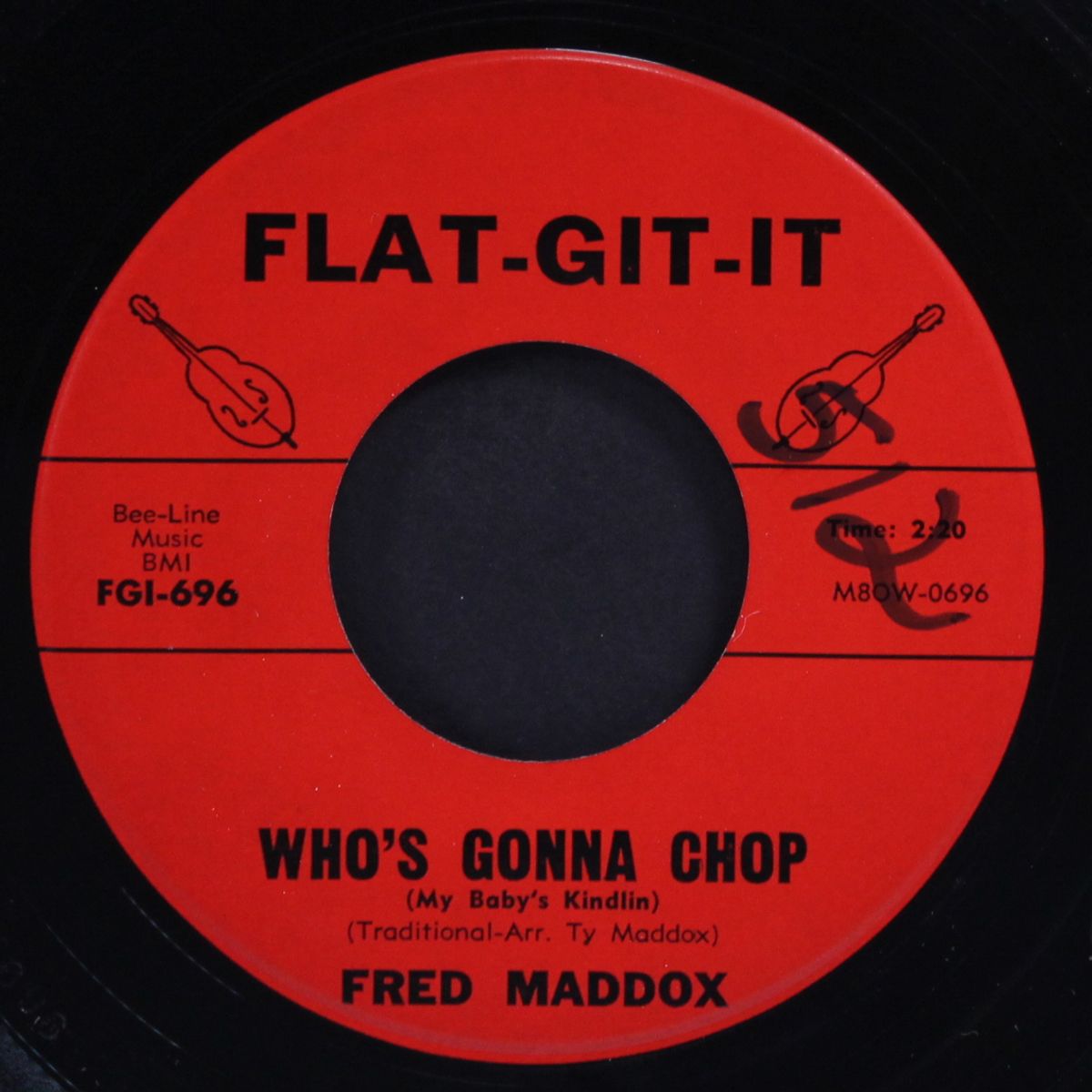 who's gonna chop / for old times by FRED MADDOX