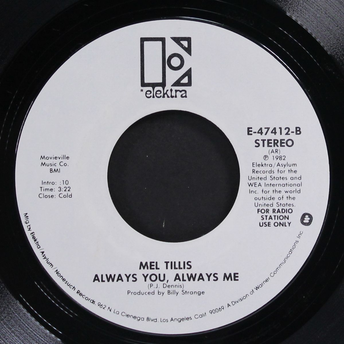 it's a long way to daytona / always you, always me by MEL TILLIS