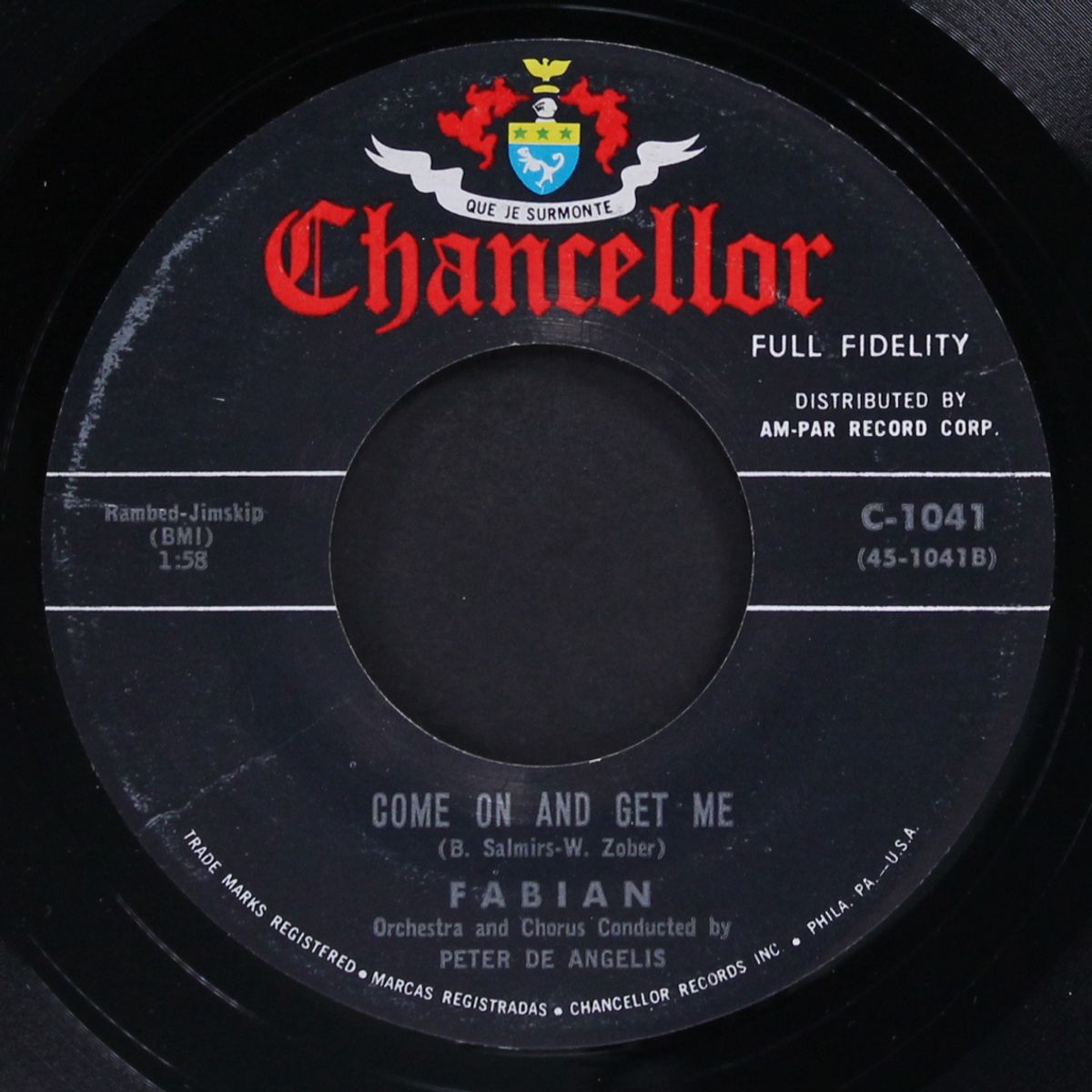 come on and get me / got the feeling by FABIAN