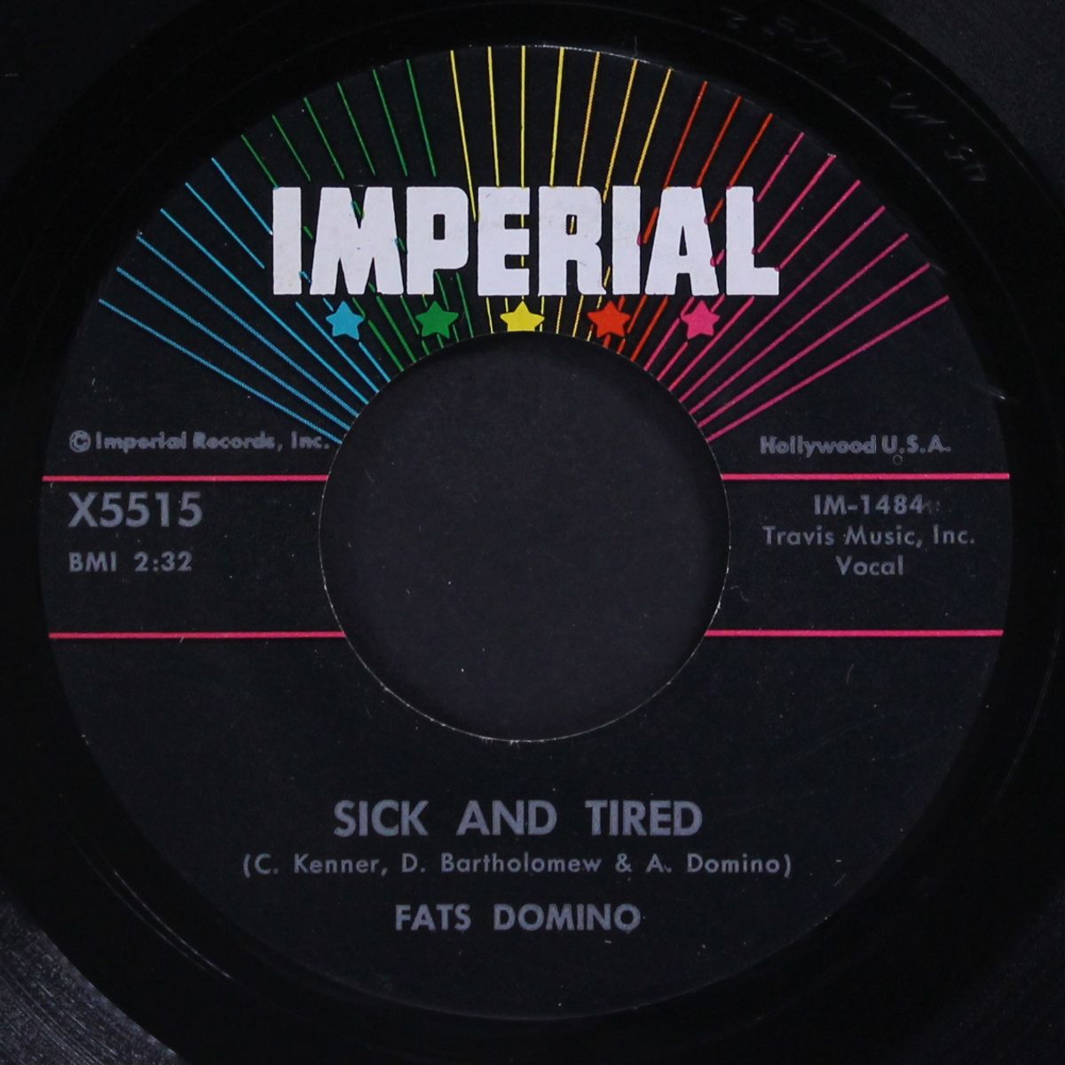 sick and tired by FATS DOMINO