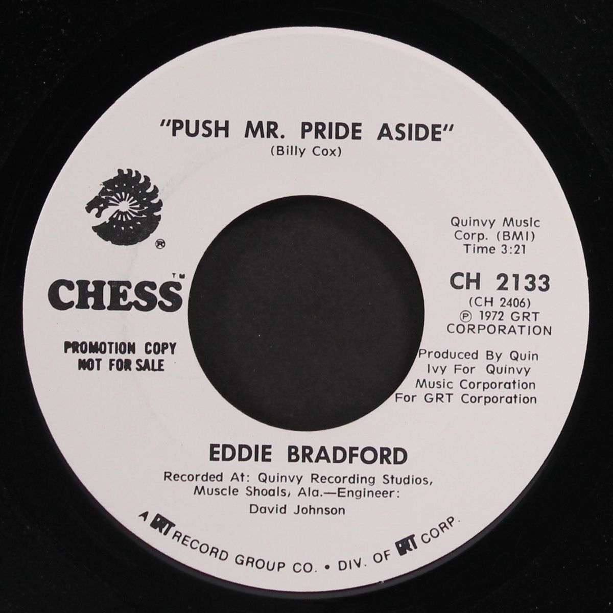 you made your bed / push mr. pride aside by EDDIE BRADFORD