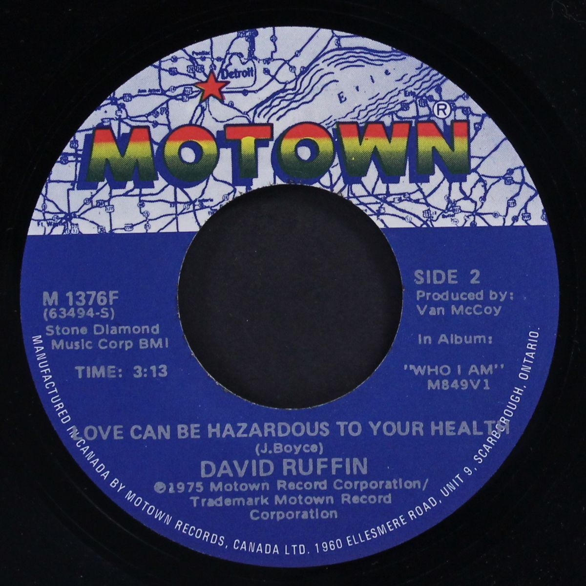 walk away from love / love can be hazardous to your health by DAVID RUFFIN