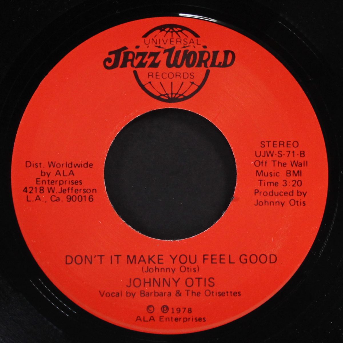skunk (booty / don't it make you feel good) by JOHNNY OTIS
