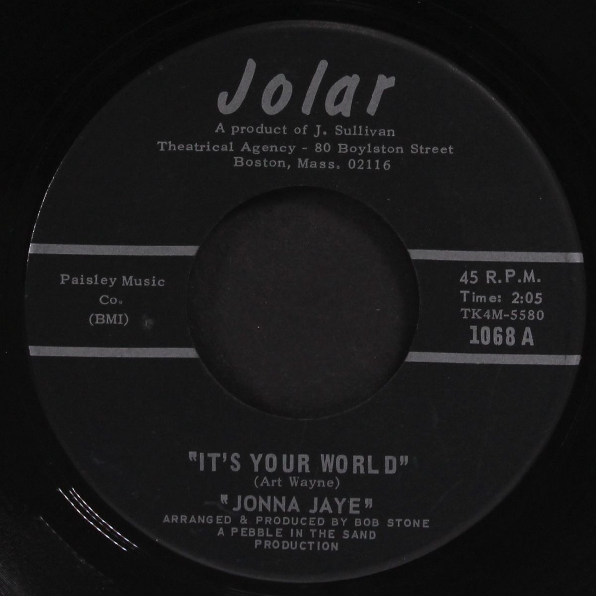 he's not your kind / it's your world by JONNA JAYE