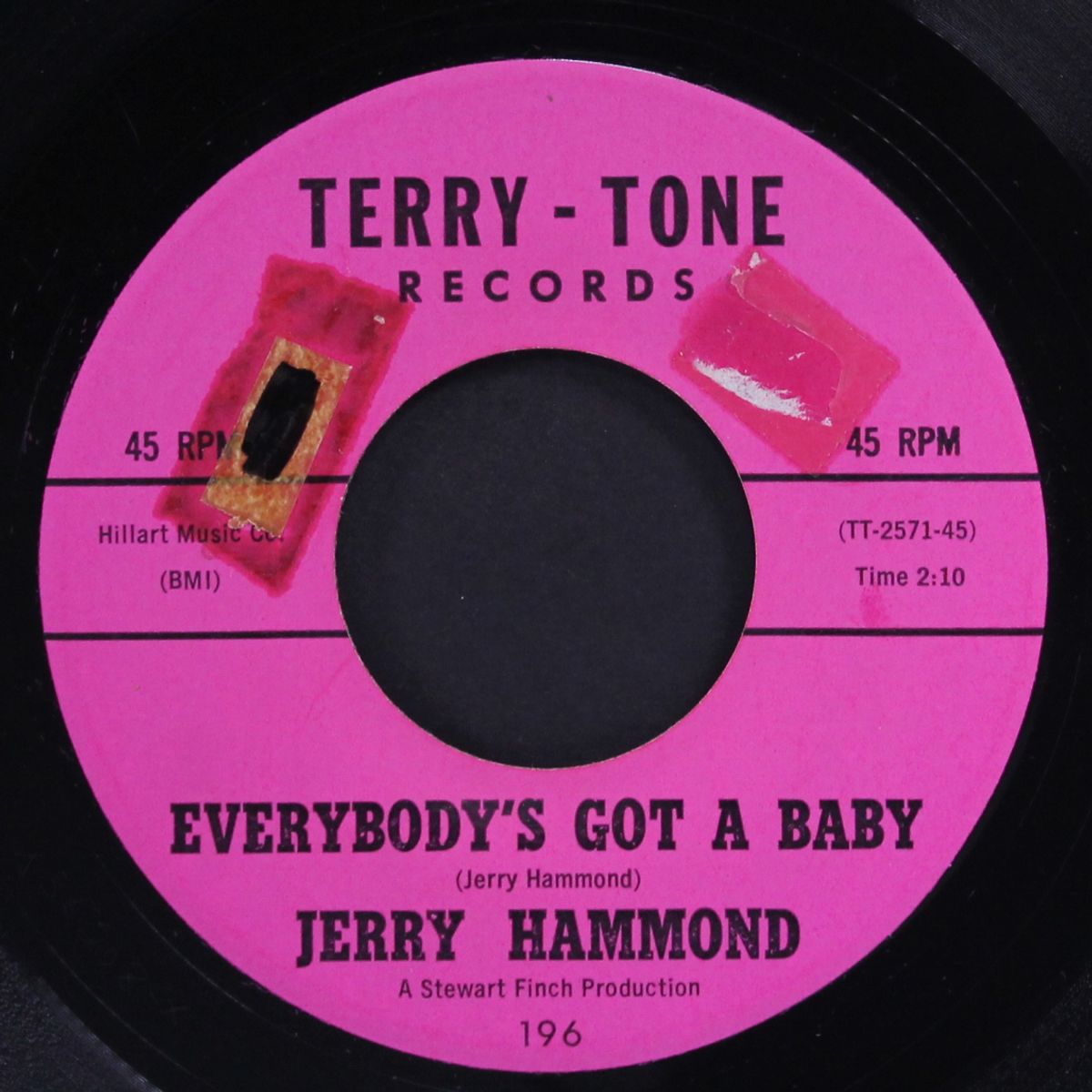 move over rover / everybody's got a baby by JERRY HAMMOND