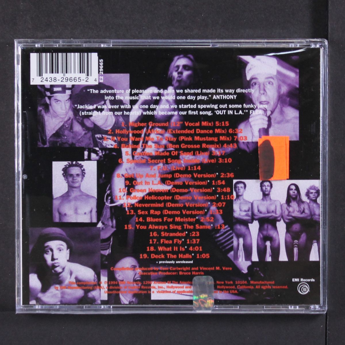 out in l.a. by RED HOT CHILI PEPPERS