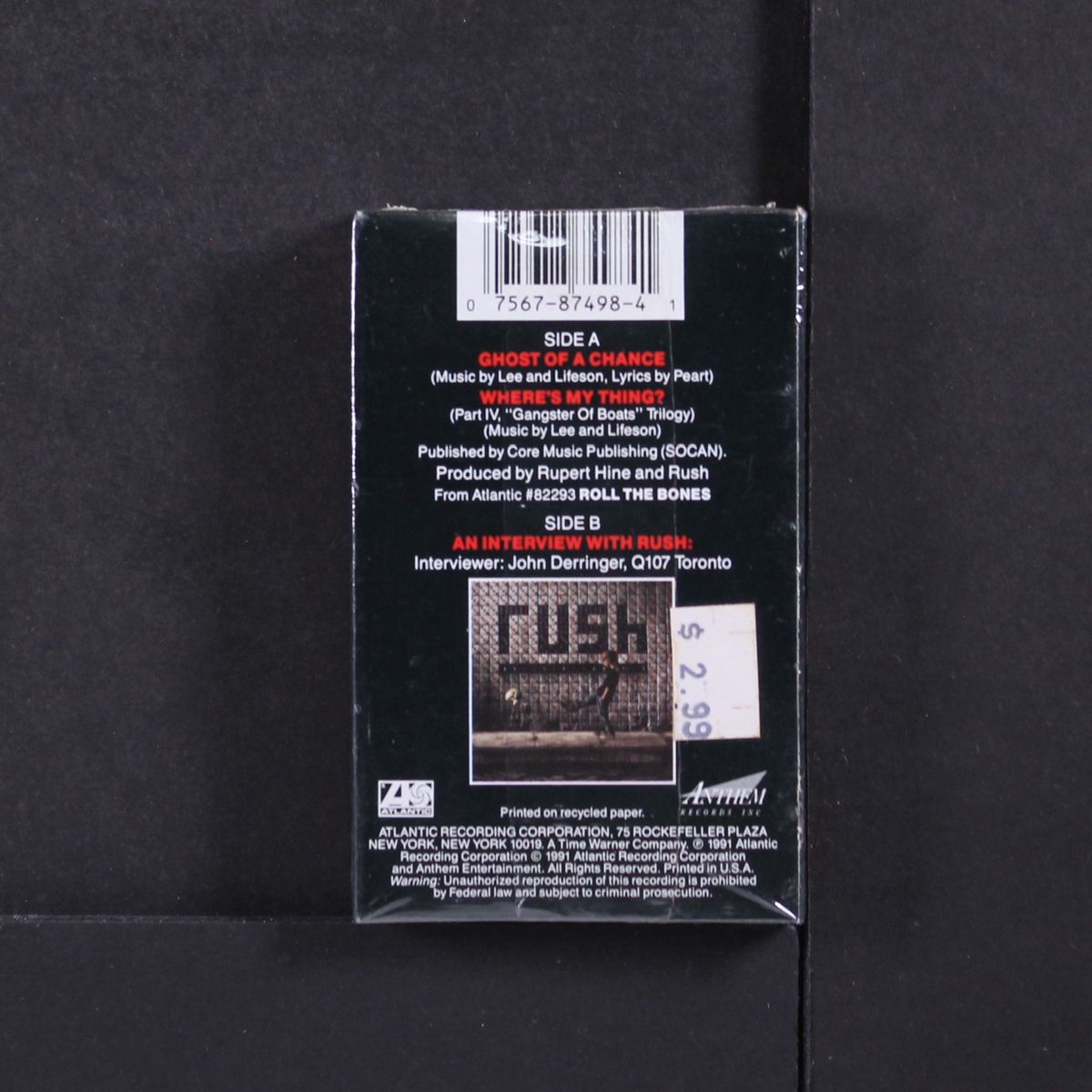 ghost of a chance / where's my thing by RUSH