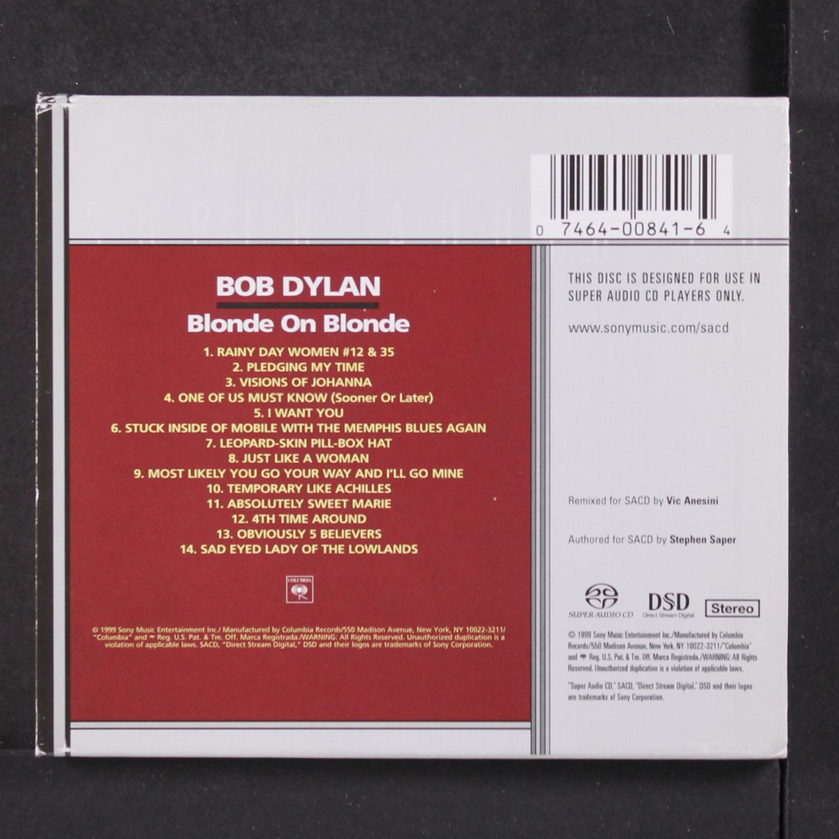 blonde on blonde by BOB DYLAN