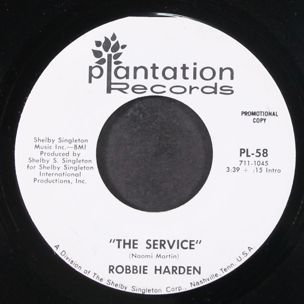 the service / same by ROBBIE HARDEN