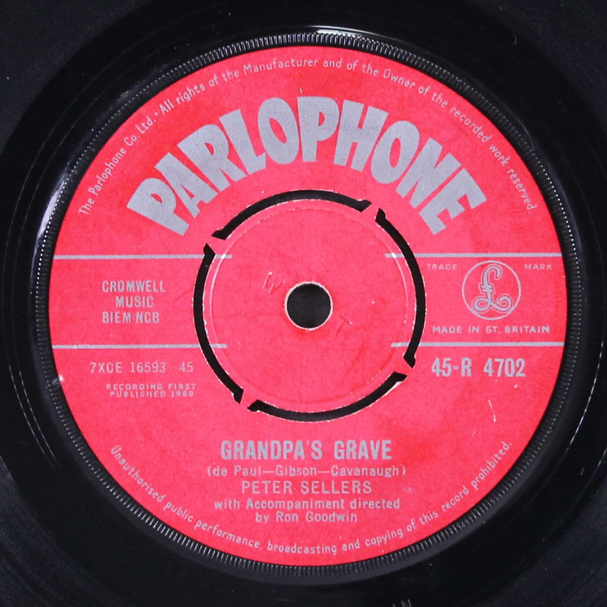 goodness gracious me / grandpa's grave by PETER SELLERS & SOPHIA LOREN