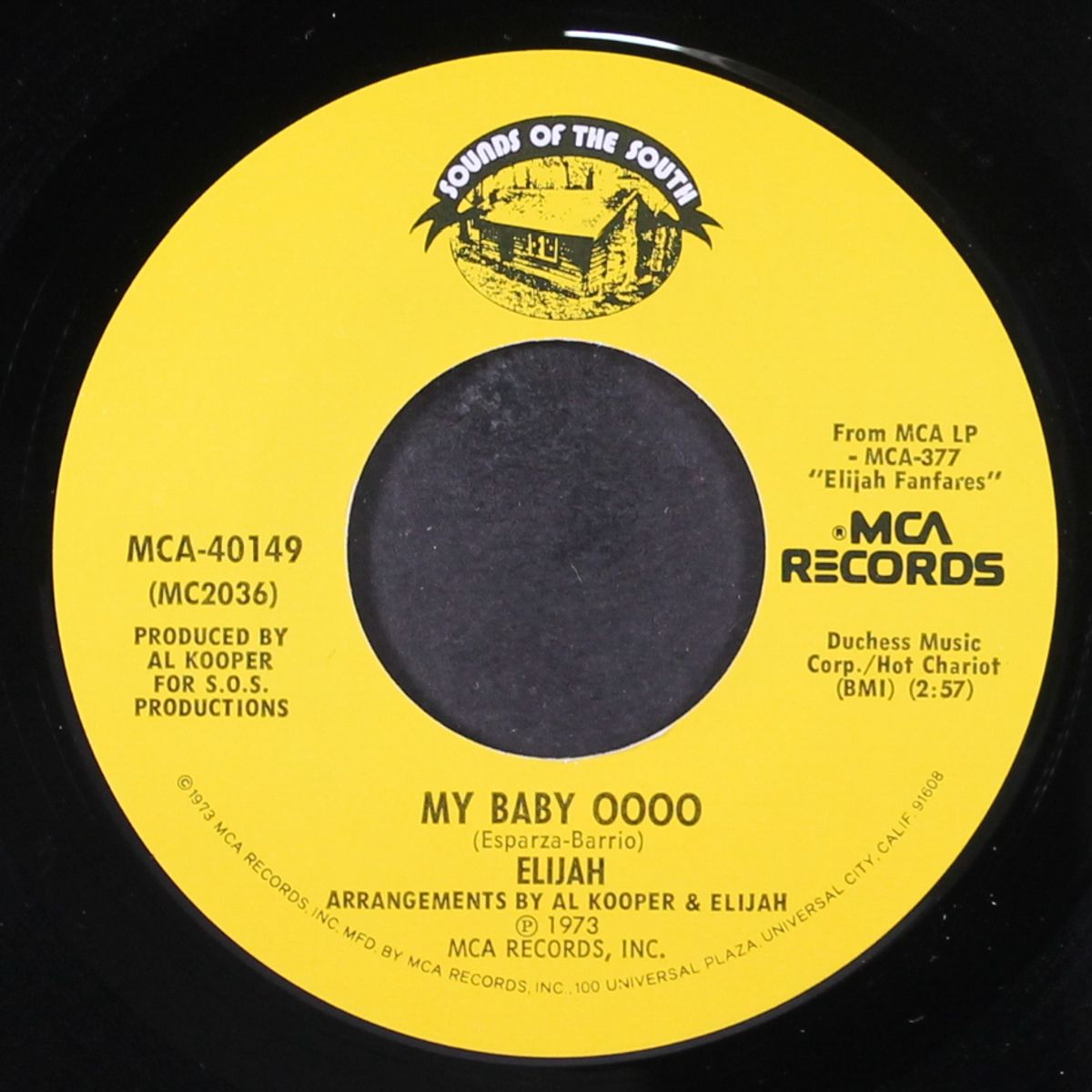 my baby oooo / you don't know nothin about love by ELIJAH