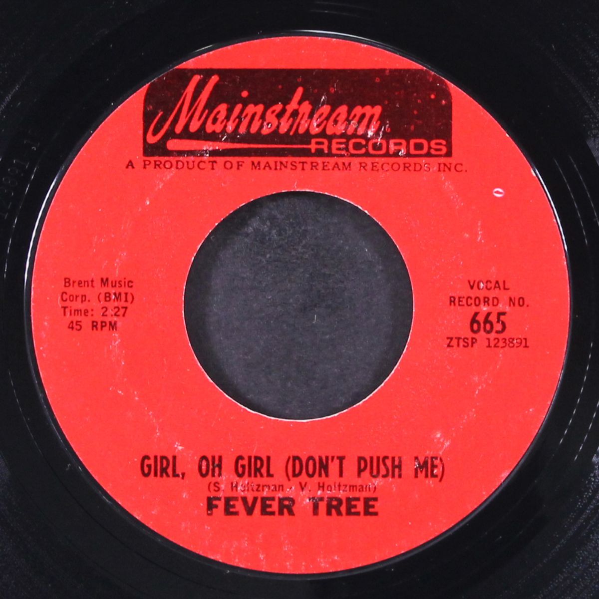 girl, oh girl (don't push me) / steve lenore by FEVER TREE