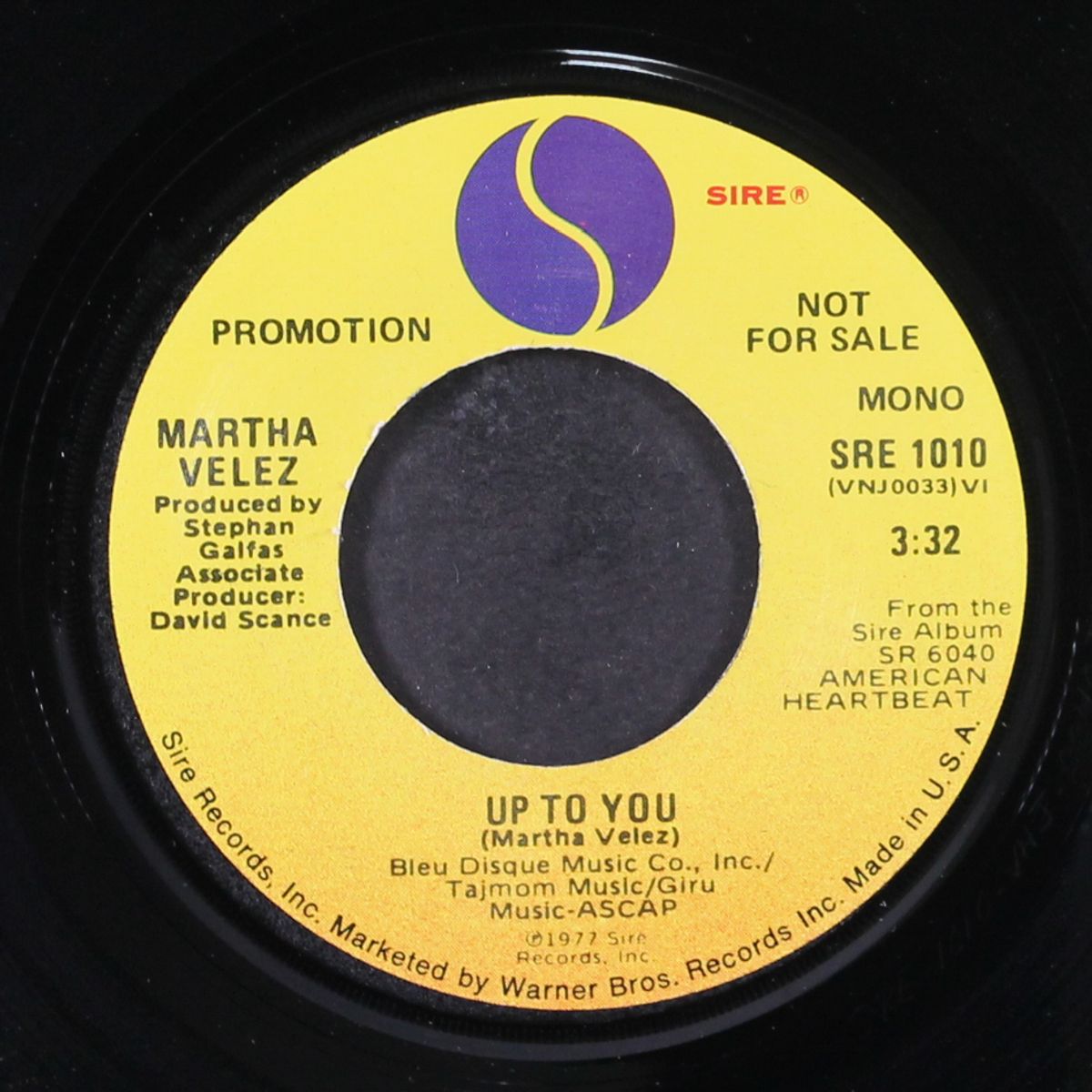 up to you / mono by MARTHA VELEZ
