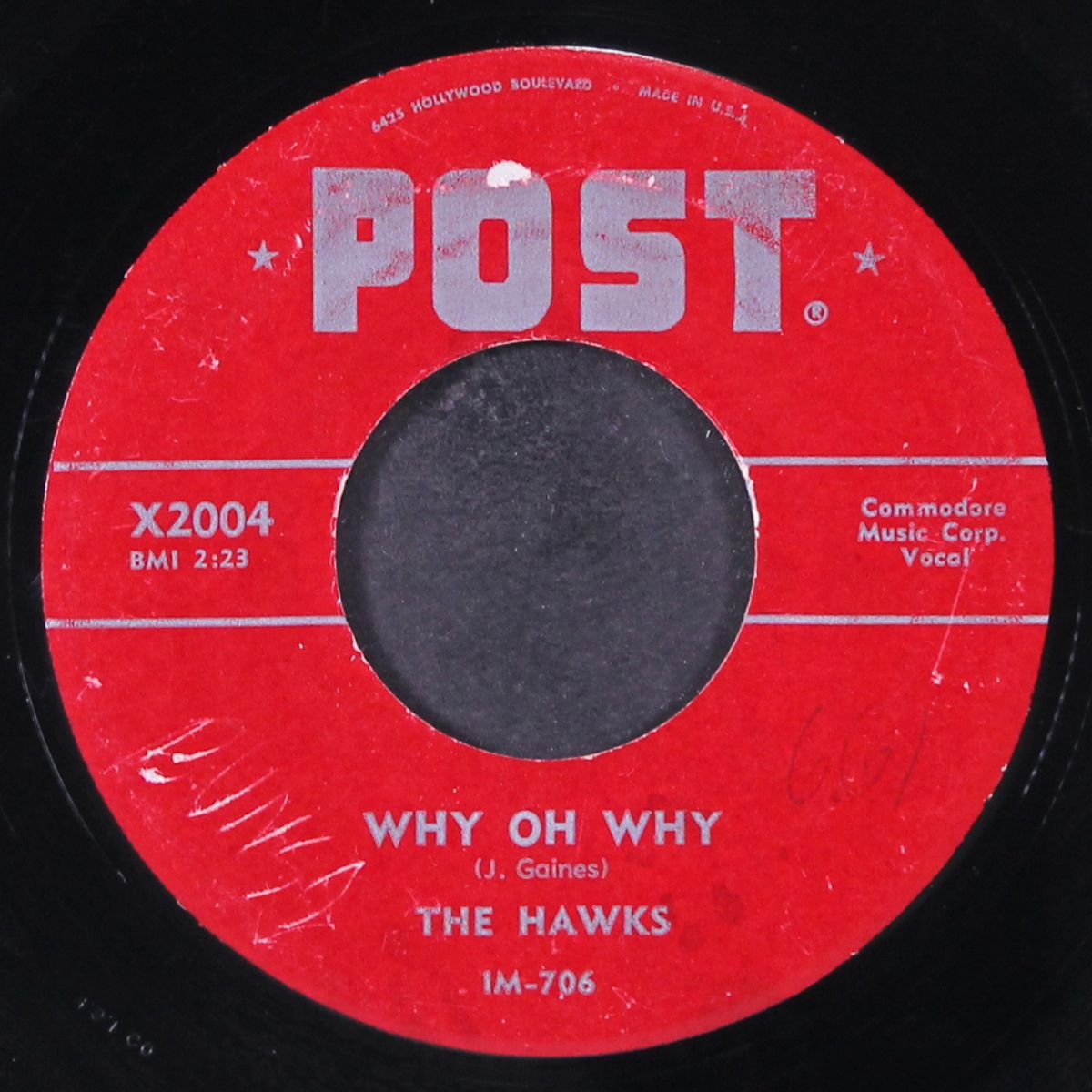 why oh why / these blues by HAWKS