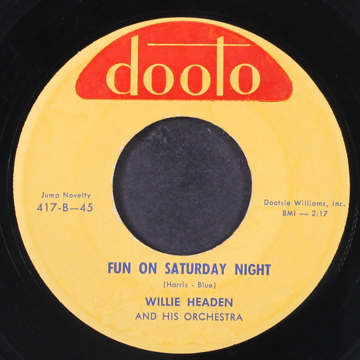 fun on saturday night / everybody has a fool by WILLIE HEADEN