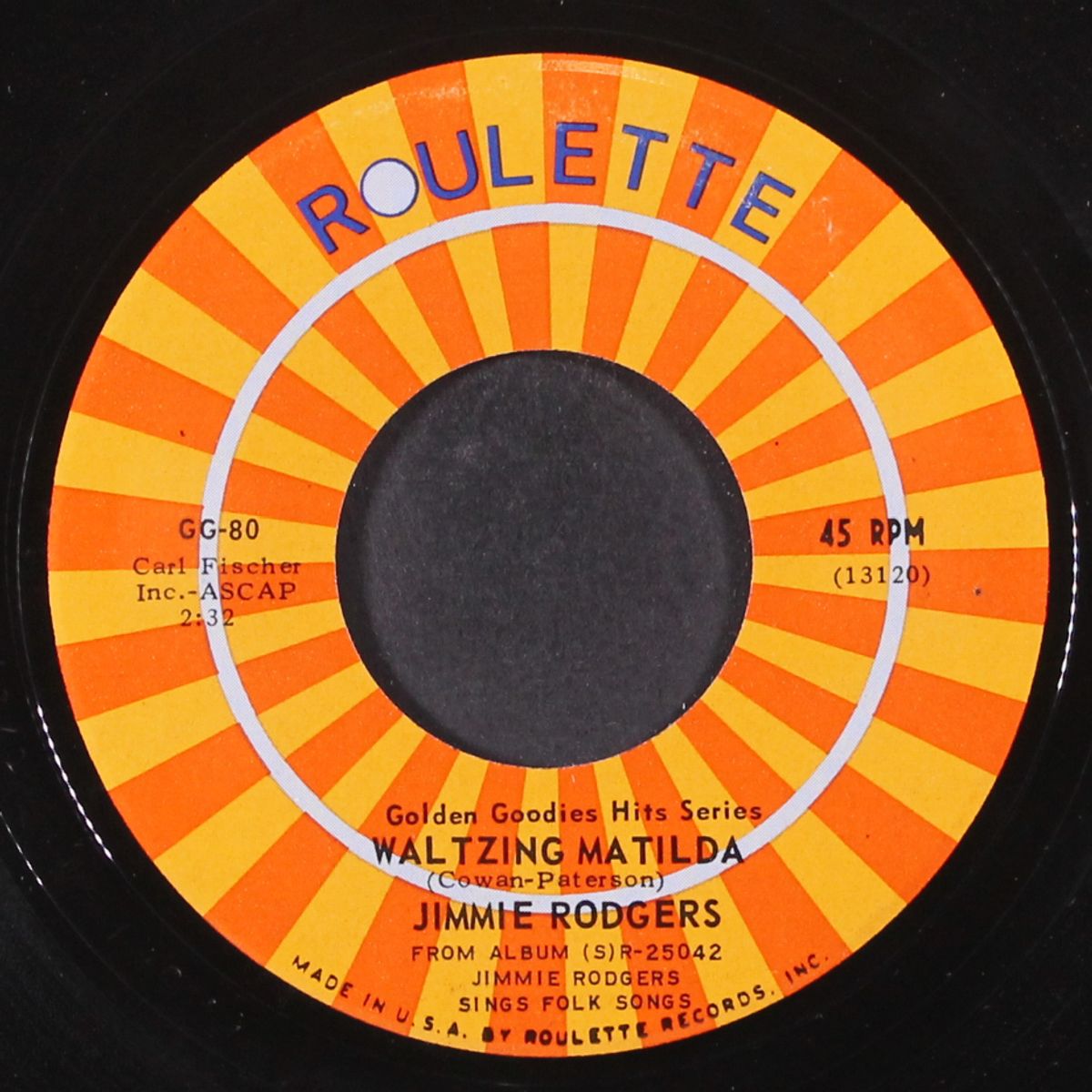 waltzing matilda by JIMMIE RODGERS