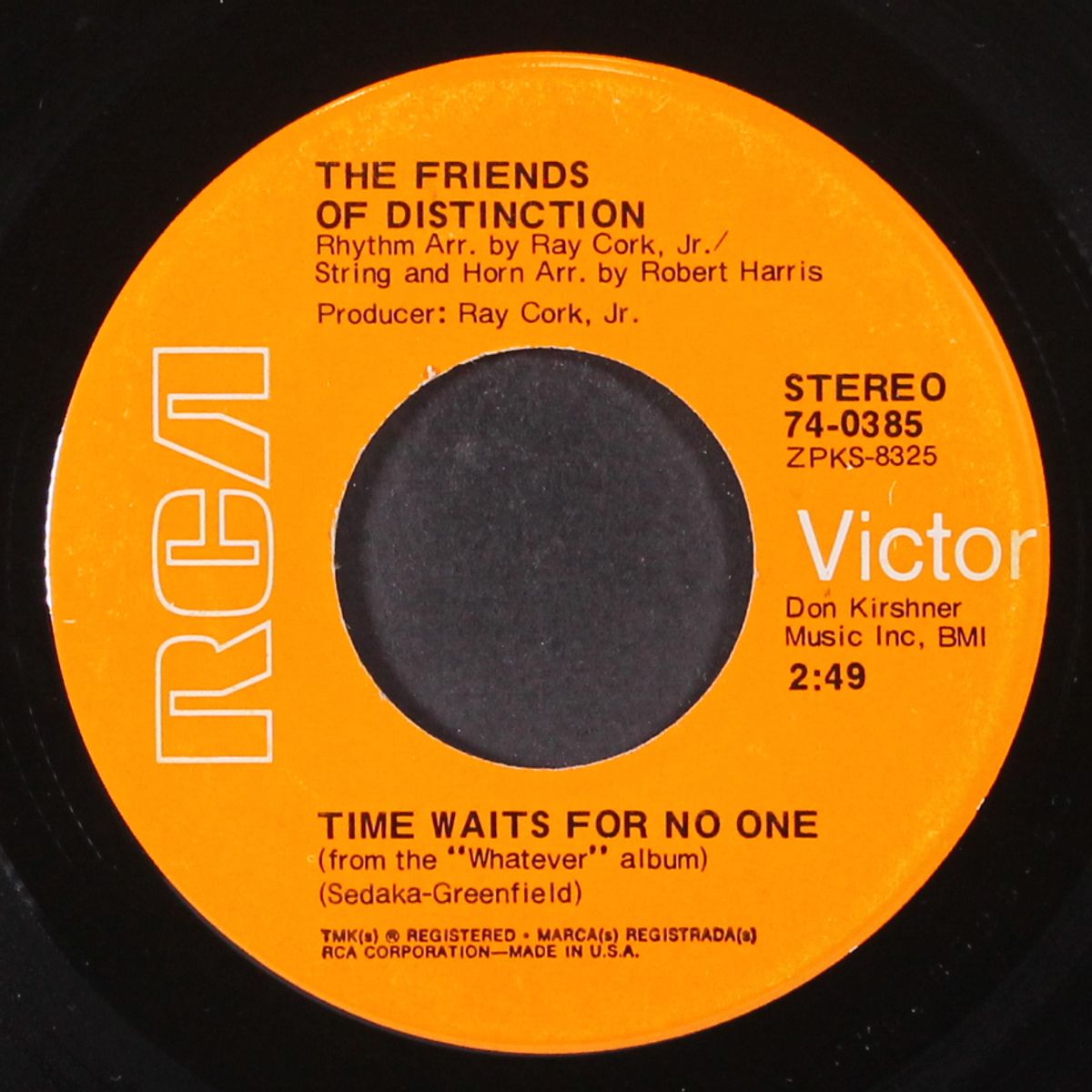 time waits for no one / new mother nature by FRIENDS OF DISTINCTION