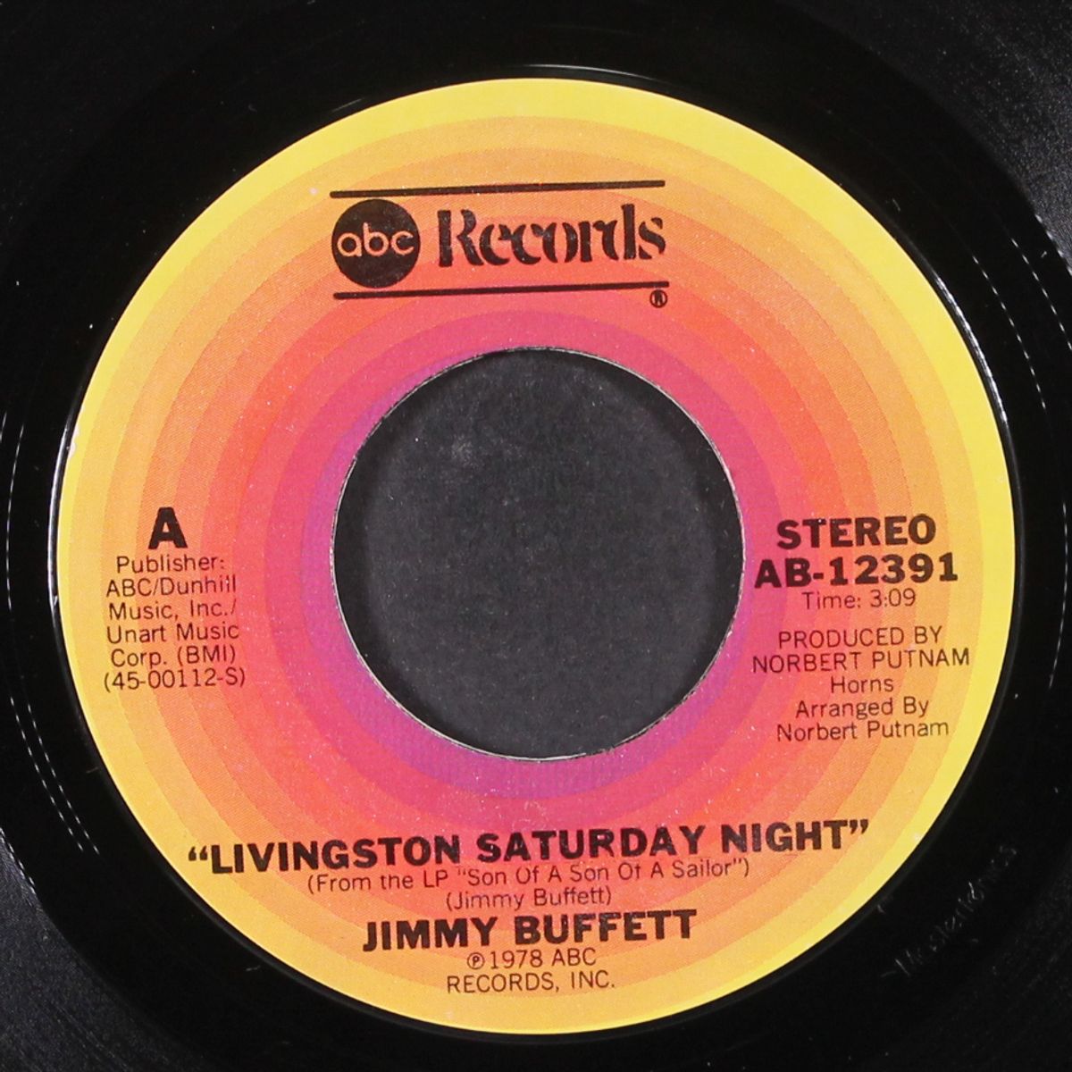 livingston saturday night / cowboy in the jungle by JIMMY BUFFETT