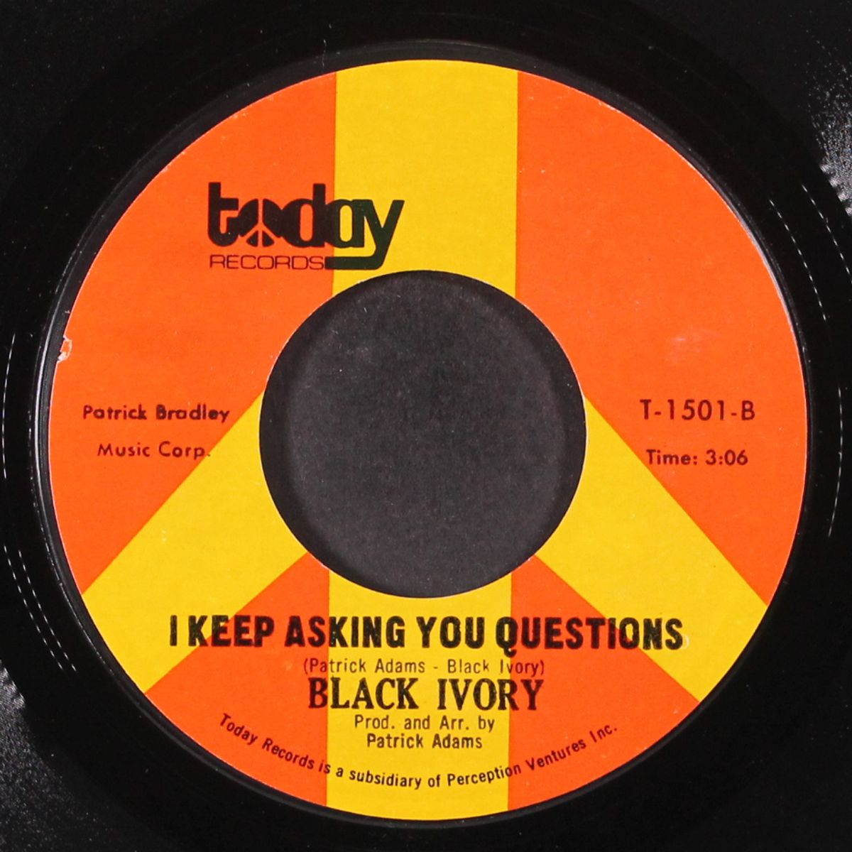 don't turn around / i keep asking you questions by BLACK IVORY