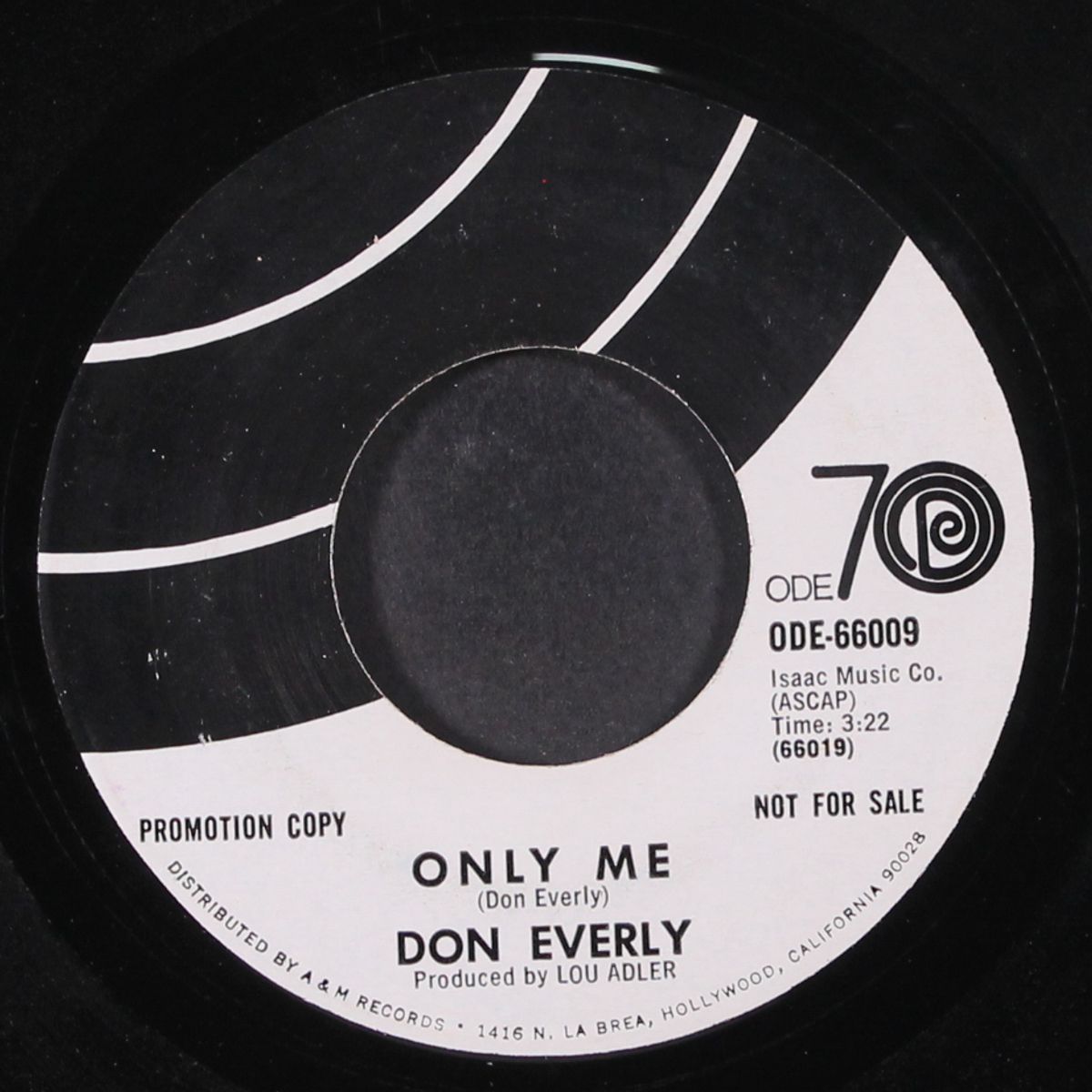 only me / tumbling tumbleweeds by DON EVERLY