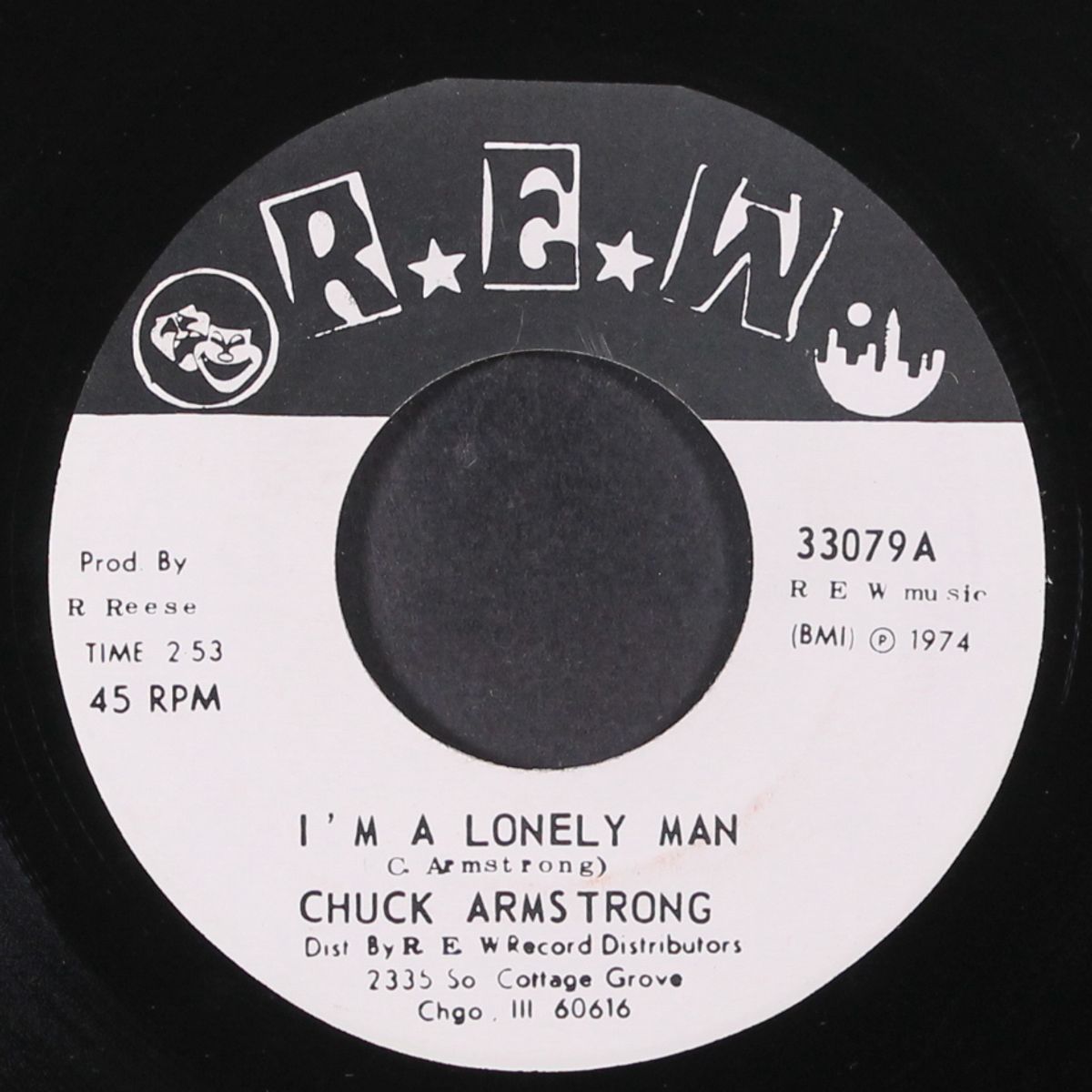 i'm a lonely man / poor make believer by CHUCK ARMSTRONG