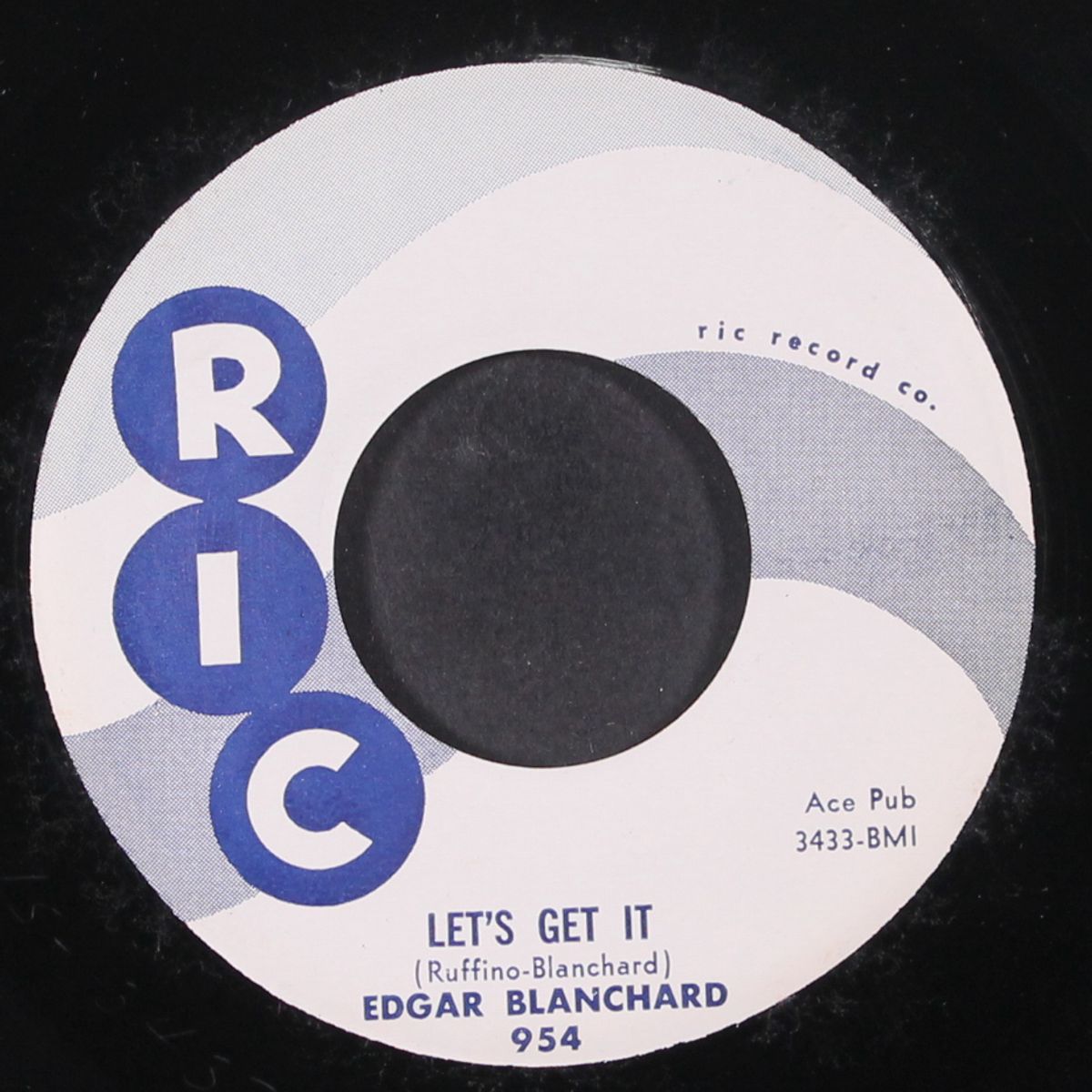lonesome guitar / let's get it by EDGAR BLANCHARD