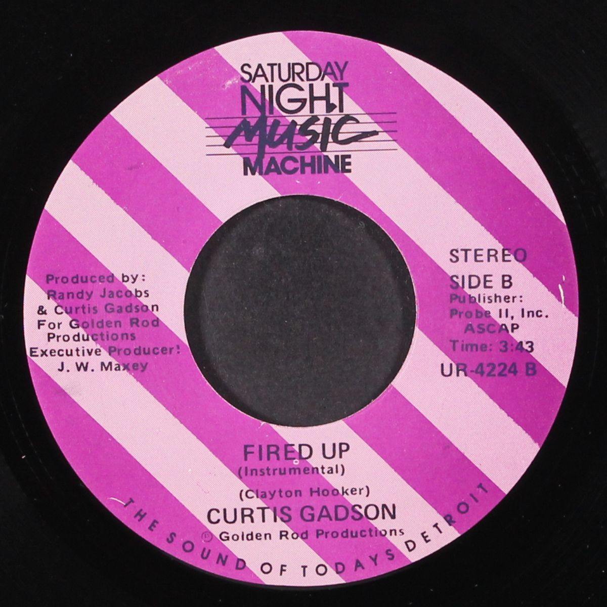 fired up / instrumental by CURTIS GADSON