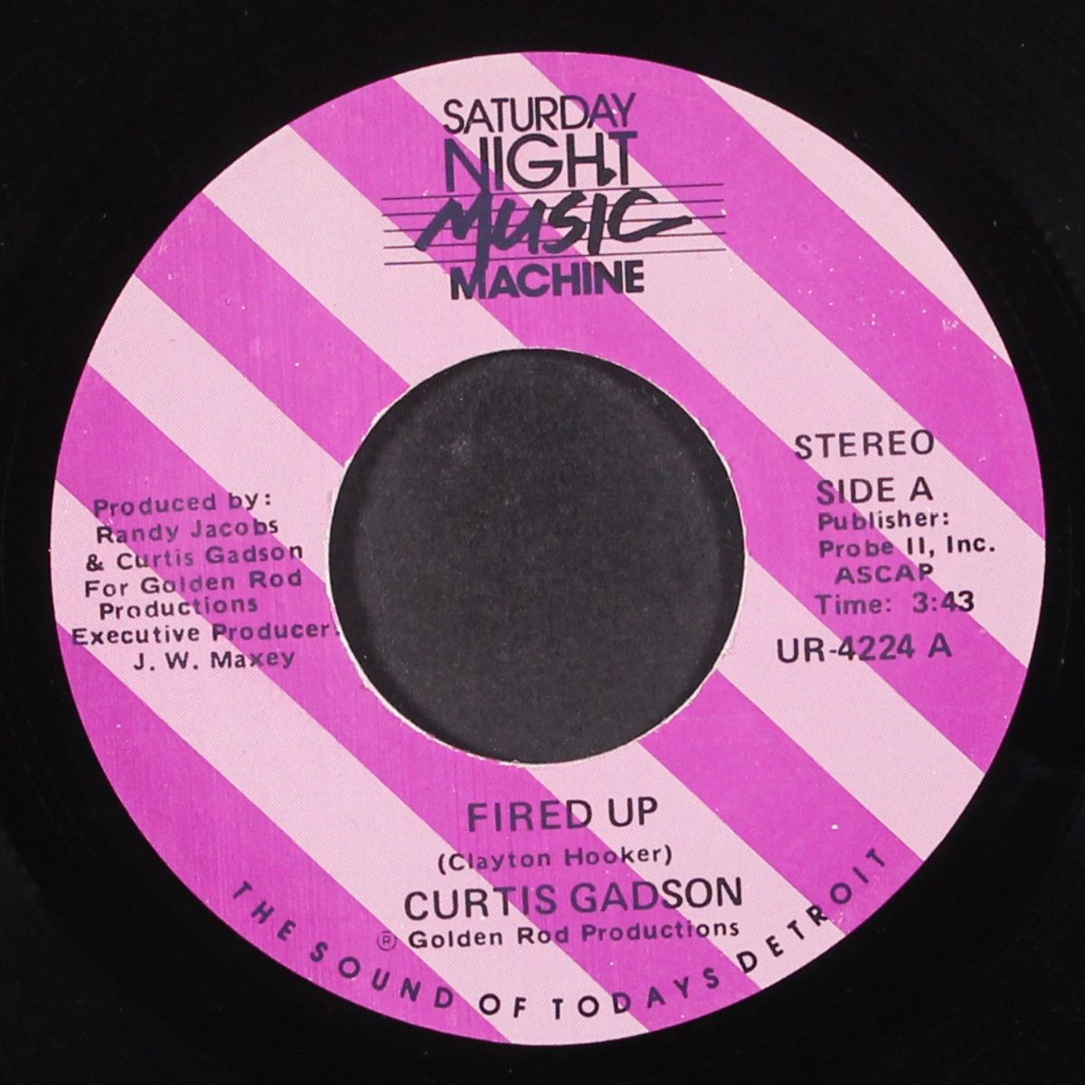 fired up / instrumental by CURTIS GADSON