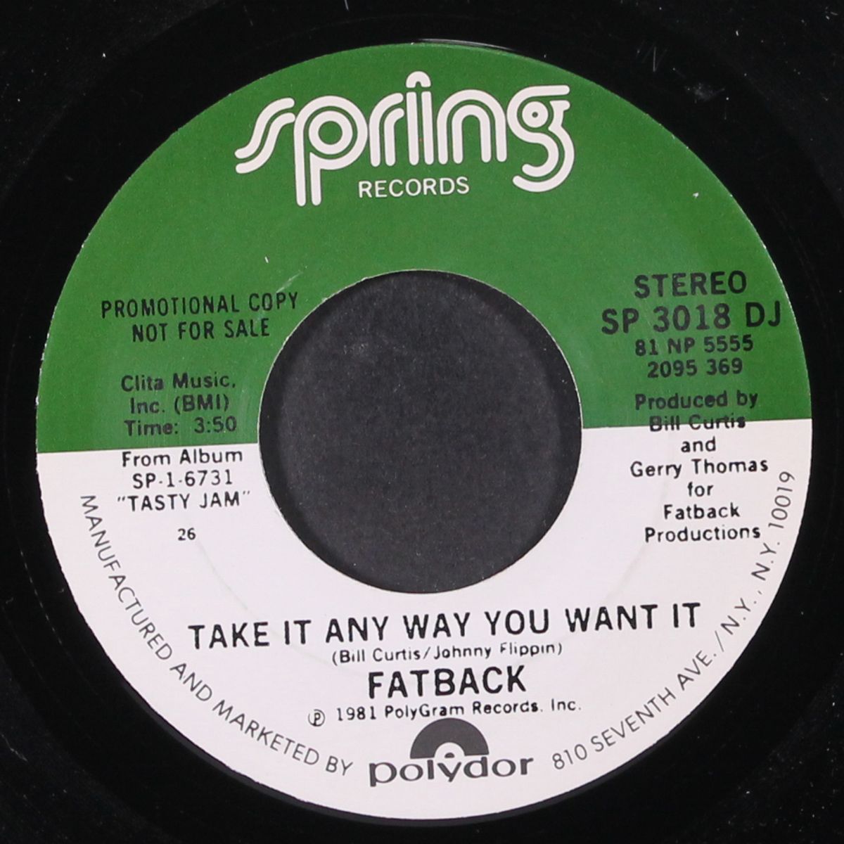 take it any way you want it / same by FATBACK
