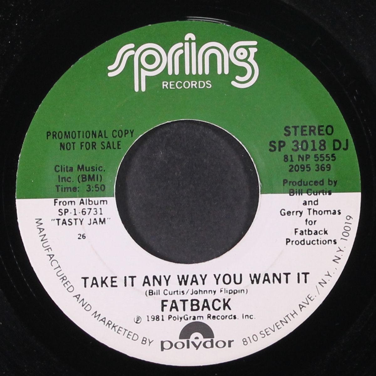 take it any way you want it / same by FATBACK