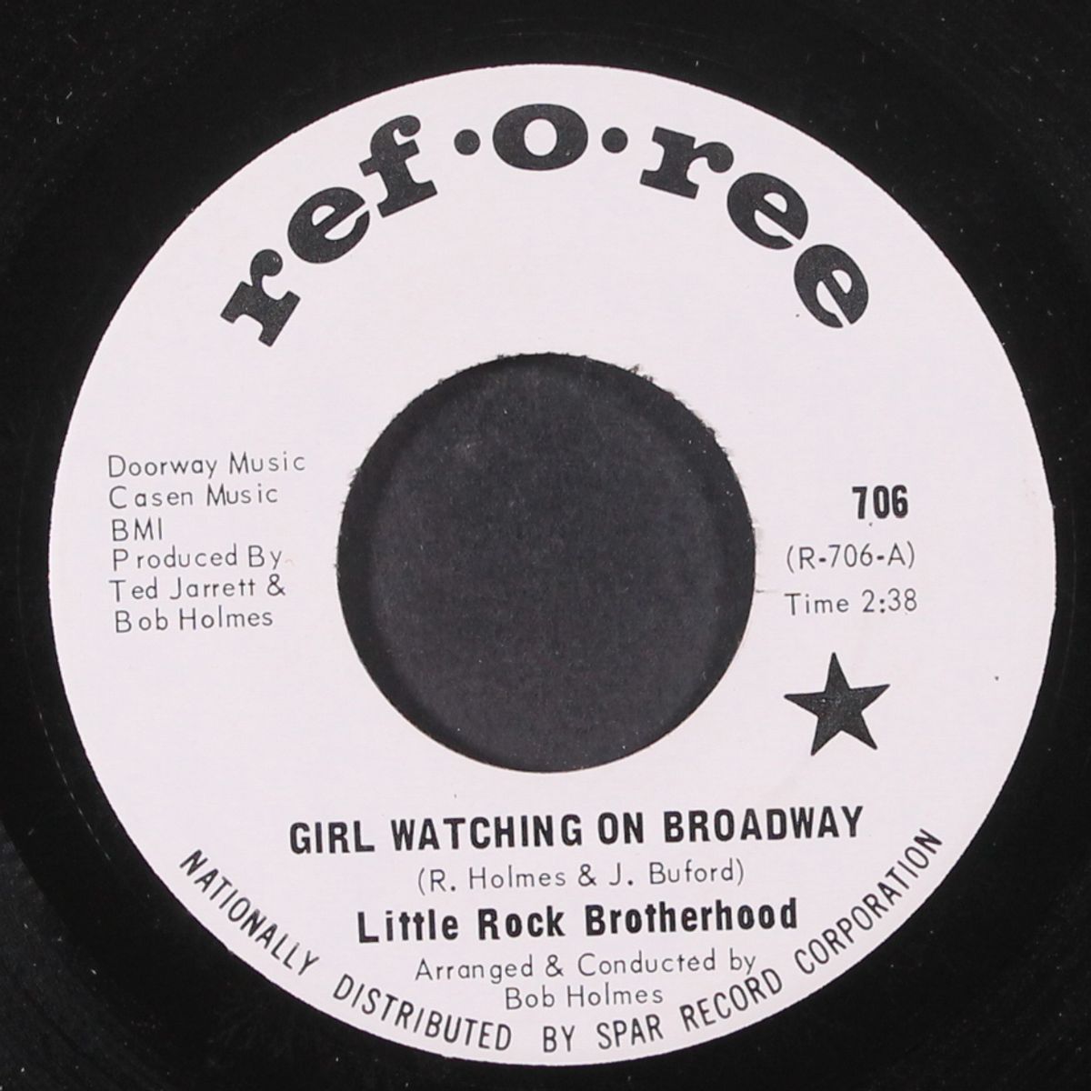 girl watching on broadway / morning after by LITTLE ROCK BROTHERHOOD