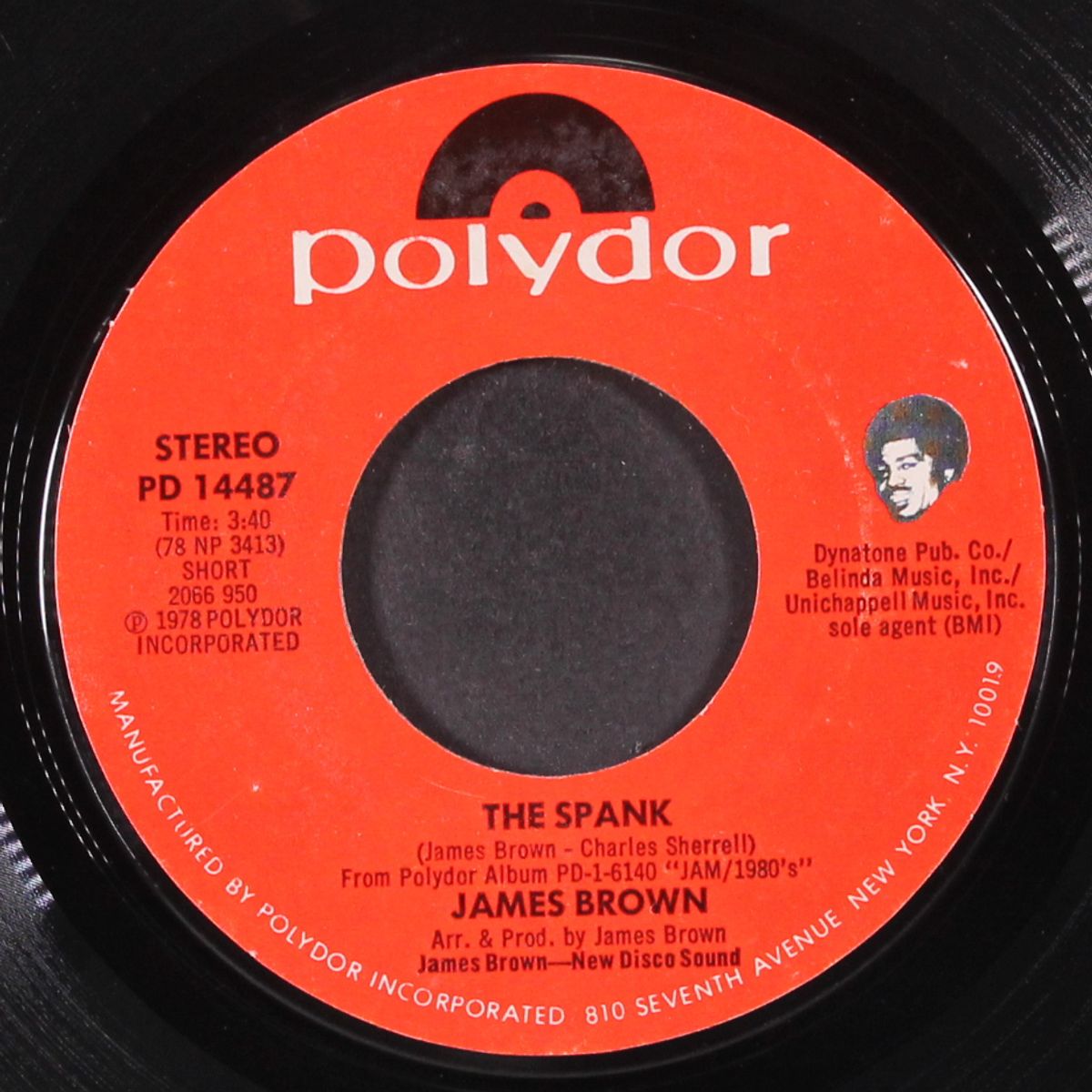 the spank / love me tender by JAMES BROWN