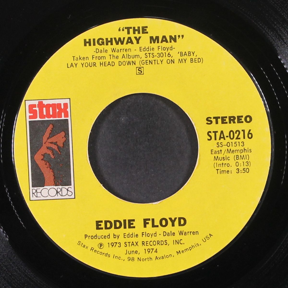 soul street / the highway man by EDDIE FLOYD