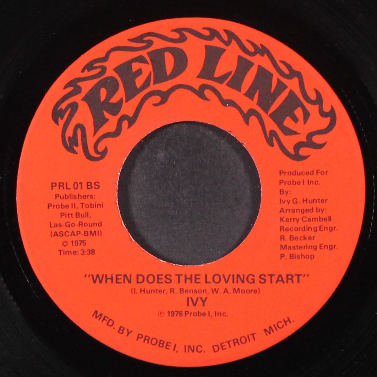 ain't no black & white in music / when does the loving start by IVY