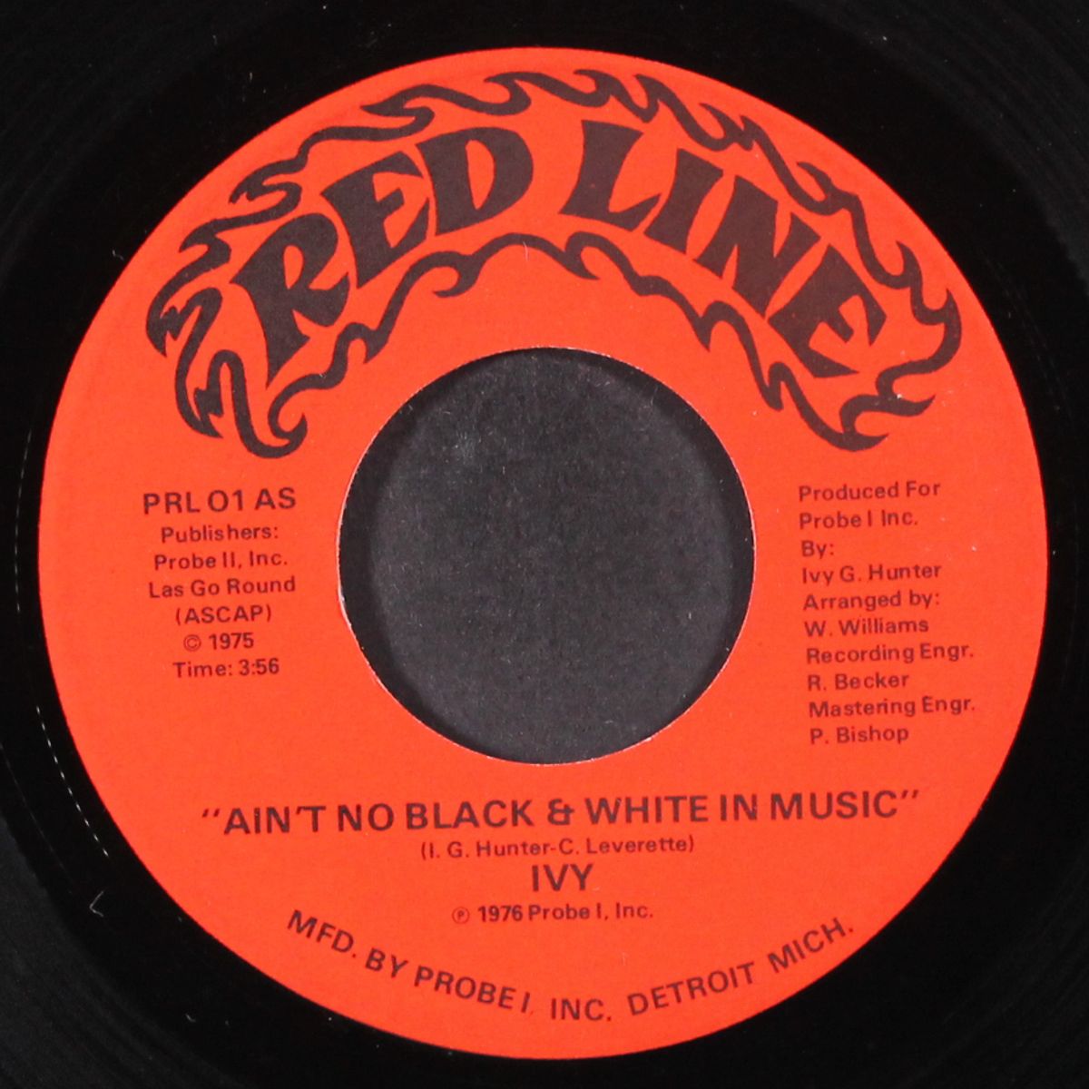 ain't no black & white in music / when does the loving start by IVY