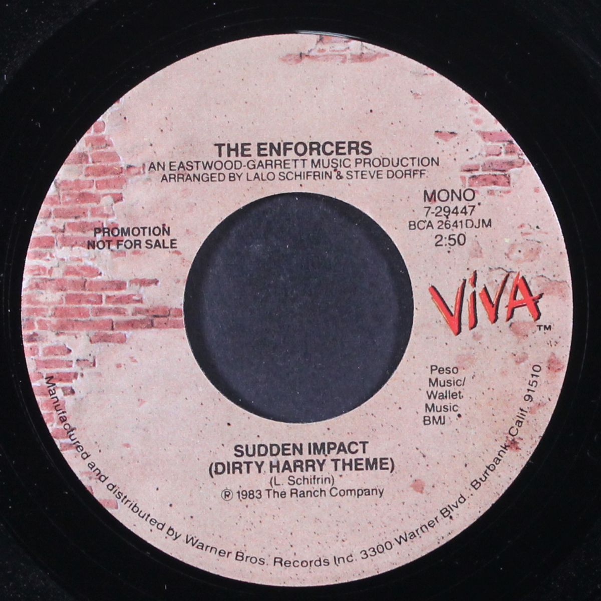 sudden impact (dirty harry theme) / mono by ENFORCERS