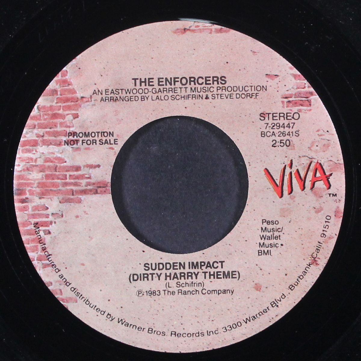 sudden impact (dirty harry theme) / mono by ENFORCERS