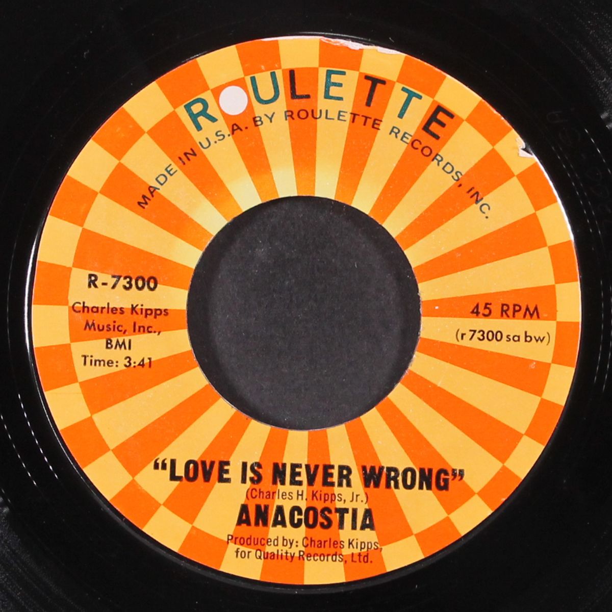 love is never wrong / wild funky weekend by ANACOSTIA