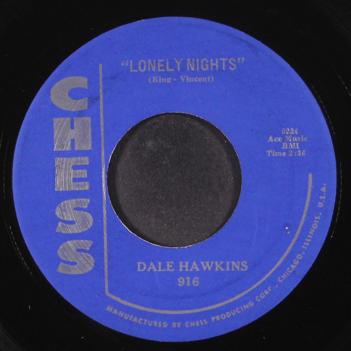 class cutter / lonely nights by DALE HAWKINS