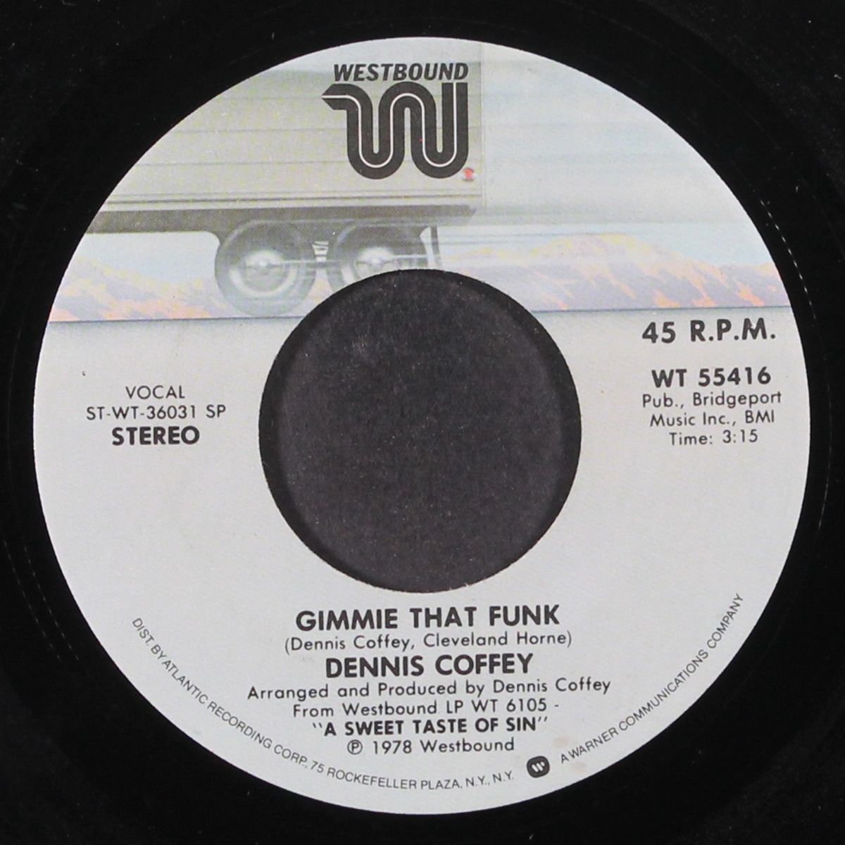 gimmie that funk / someone special by DENNIS COFFEY