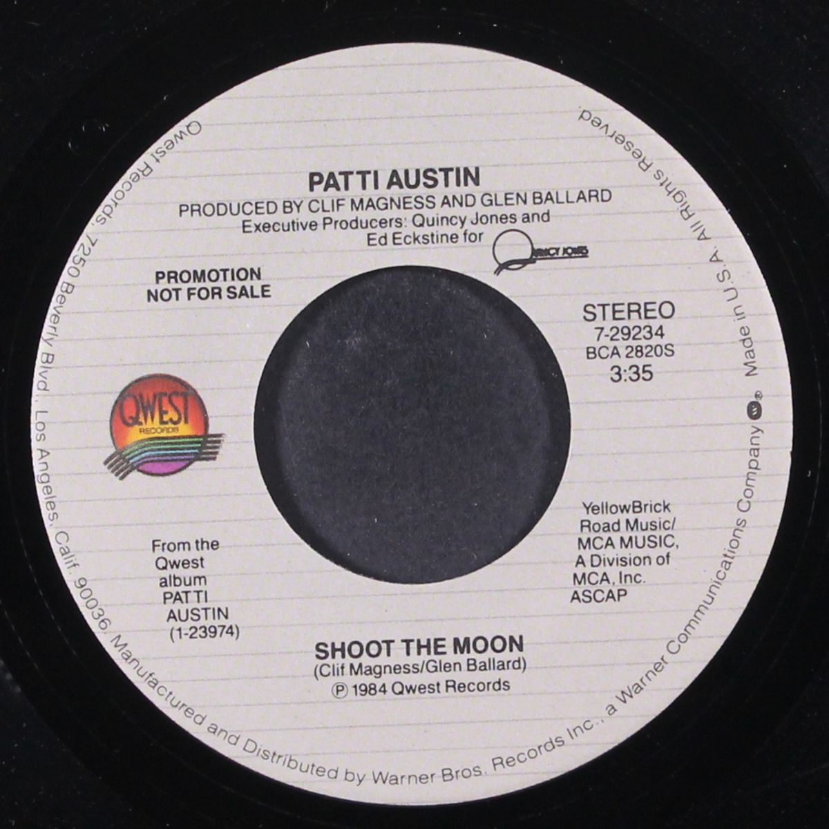 shoot the moon / same by PATTI AUSTIN